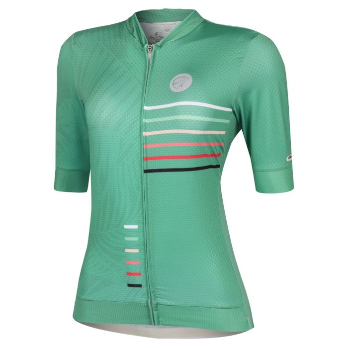 Camisa Mauro Ribeiro Ciclismo MC Vibrant Verde Fem