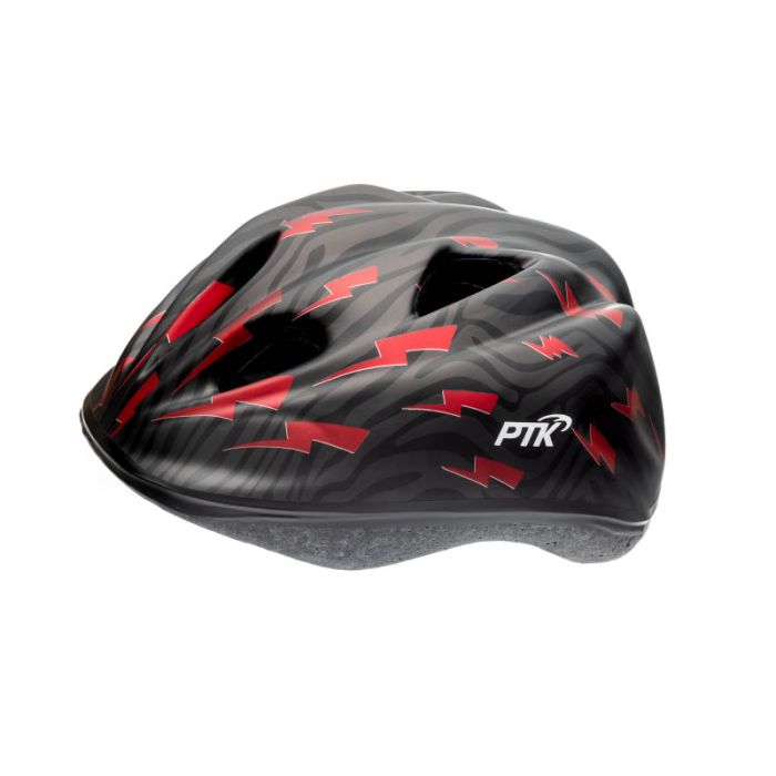 Capacete Kids PTK Raio Vermelho 