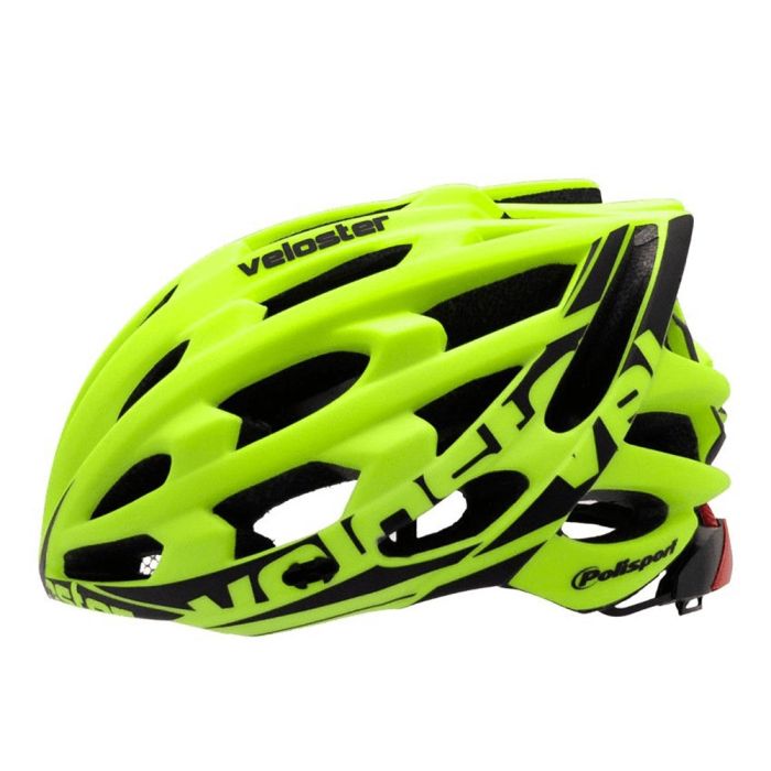 Capacete Ciclismo Polisport Veloster Amarelo Fluor