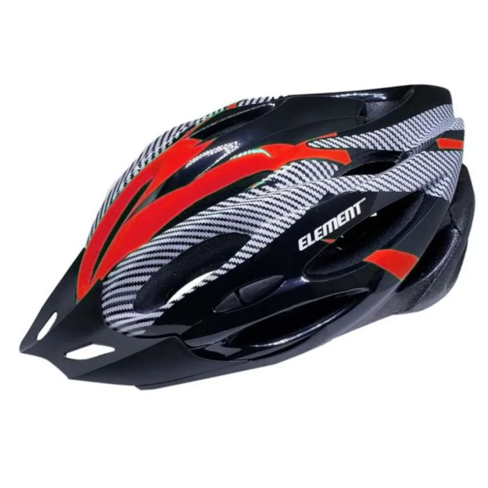 Capacete Ciclismo Element MTB Out Mold com Viseira e Led 
