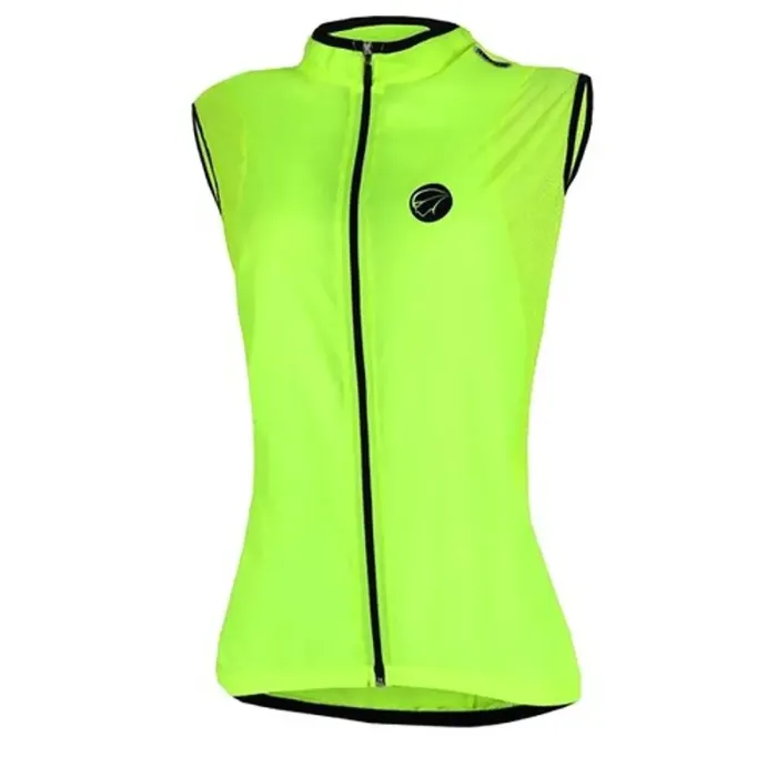 Colete Ciclismo Feminino Mauro Ribeiro New One Impact Neon