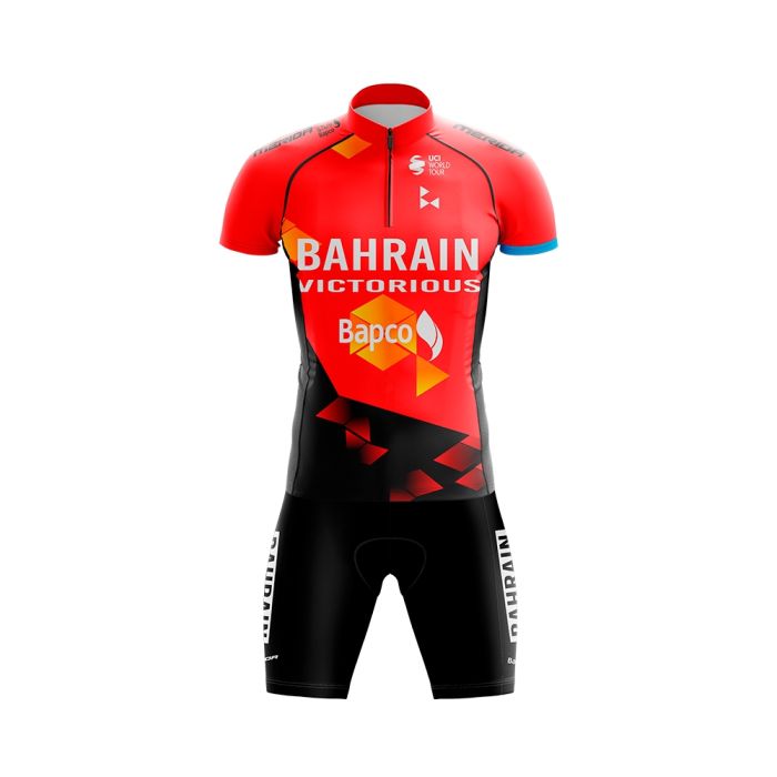 Conjunto Ciclismo Bermuda e Camisa GPX Bahrain
