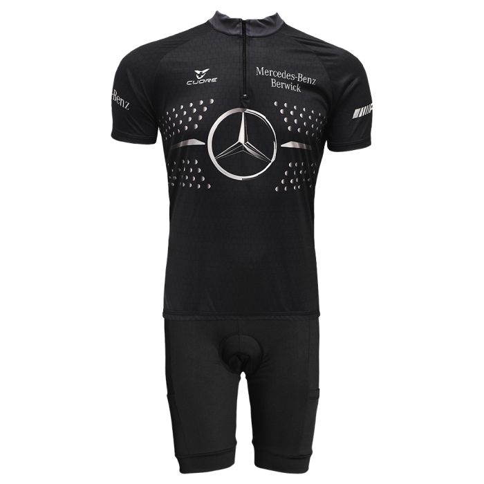Conjunto Ciclismo Bermuda e Camisa Mercedes-Benz