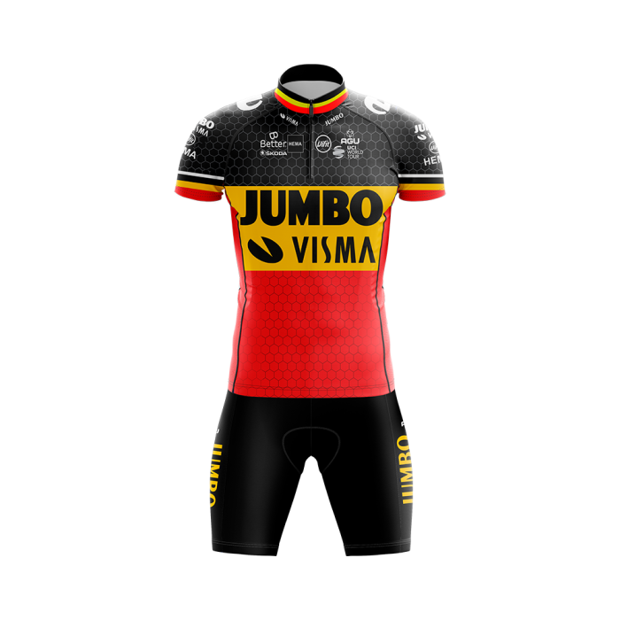 Conjunto Ciclismo Bermuda e Camisa GPX Bélgica