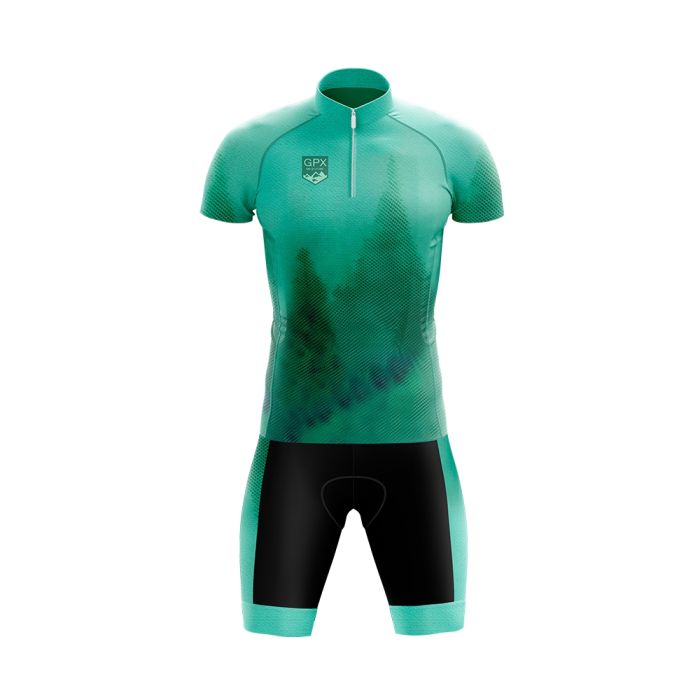 Conjunto Ciclismo Bermuda e Camisa GPX Forest