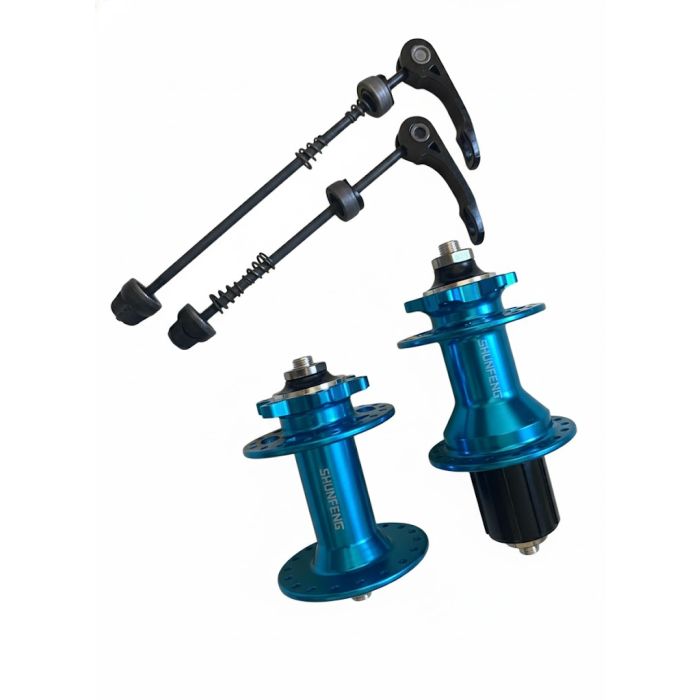 Par de Cubo K7 Barulhento Shufeng Alumínio 36 Furos