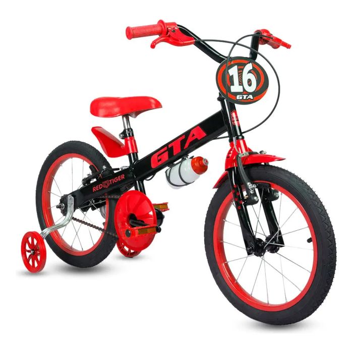 Bicicleta Infantil Aro 16 Red Tiger