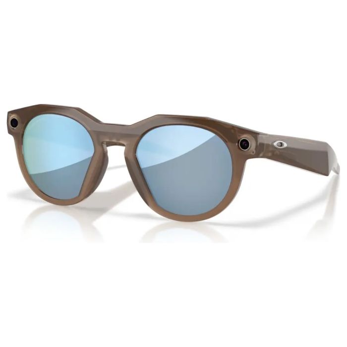 Óculos Oakley Meta HSTN Brown Smoke Prizm Deep Water polarized