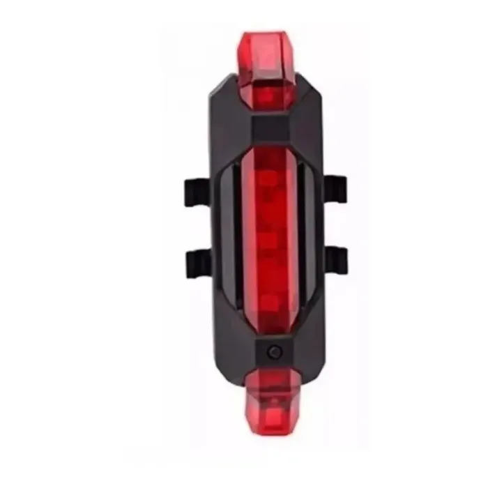 Lanterna de LED Vermelho Traseira Recarregável USB Bing Bicicleta