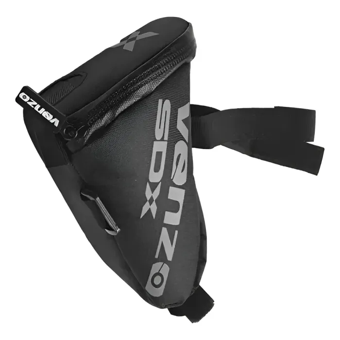 Bolsa para Selim M&eacute;dia preto com Cinza Venzo