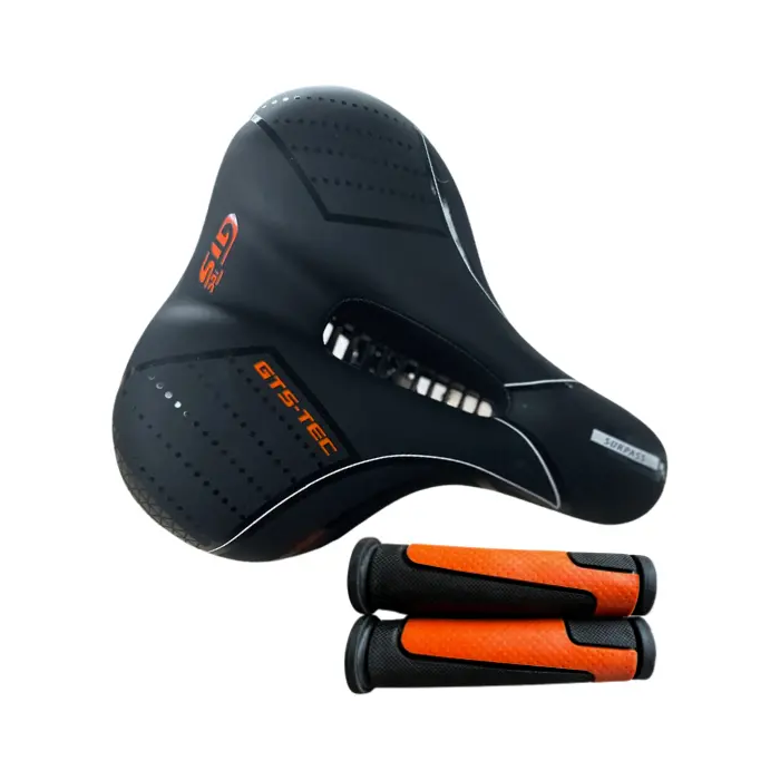 Kit Selim e Manopla Largo Confort Gts Surpass Laranja