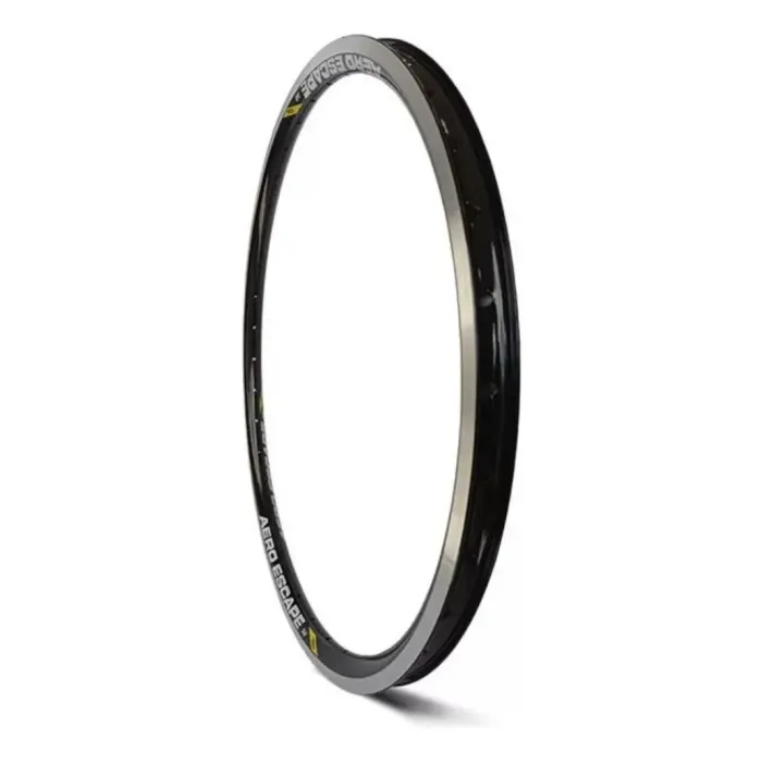 Aro 24/36F Vzan Aero Escape 260 V-Brake Preto Sem Ilh&oacute;s e Com Adesivos 
