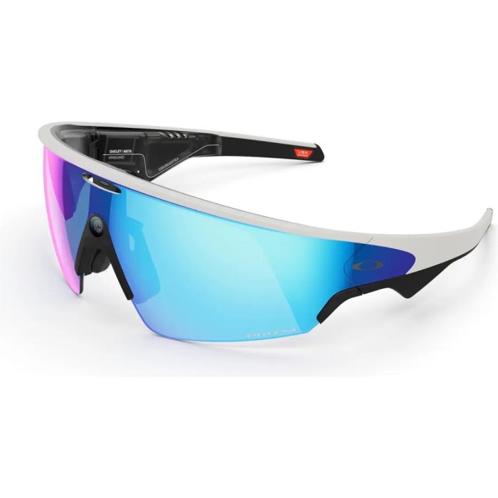 &Oacute;culos de Ciclismo Oakley Meta Vanguard White Prizm Sapphire