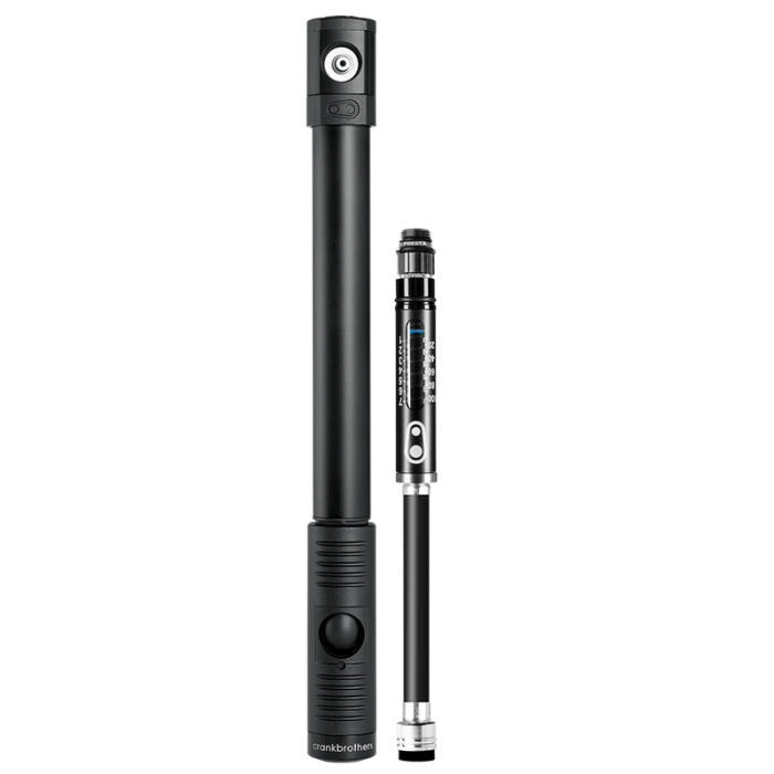 Bomba Crankbrothers Klic HV com Manometro Alta Pressão