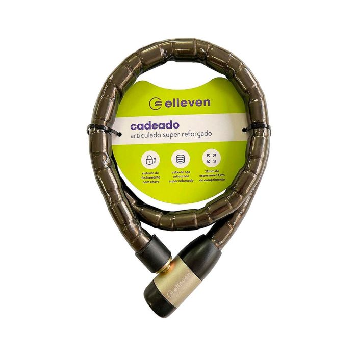 Cadeado Elleven Reforçado 1.2mx22mm