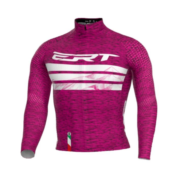 Camisa Ciclismo ERT New Elite Strade Bianche Manga Longa