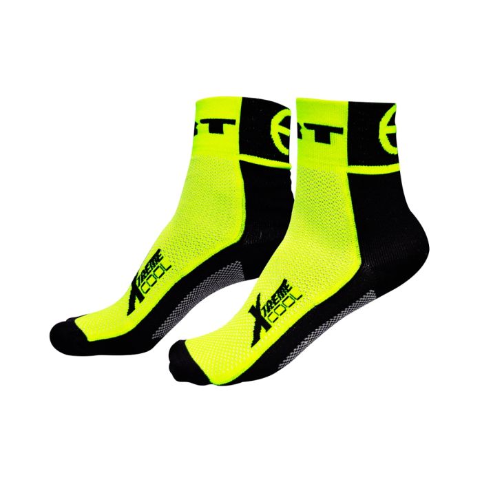 Meia Cano Longo ERT Amarelo Flúor