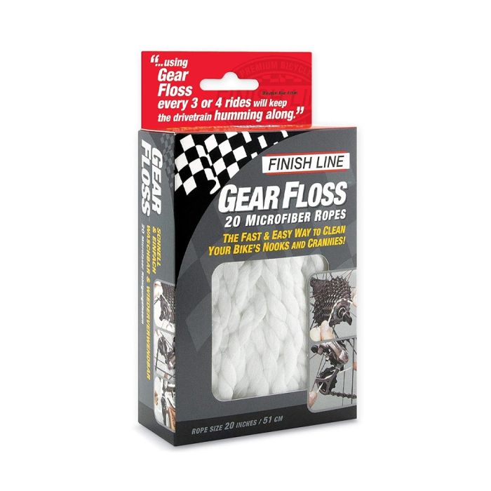 Fio de Microfibra Finish Line Gear Floss 