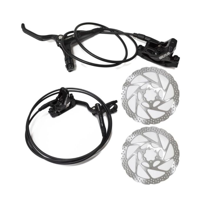 Freio Disco Hidráulico Absolute Brutus Diant/Tras 4 Pistões