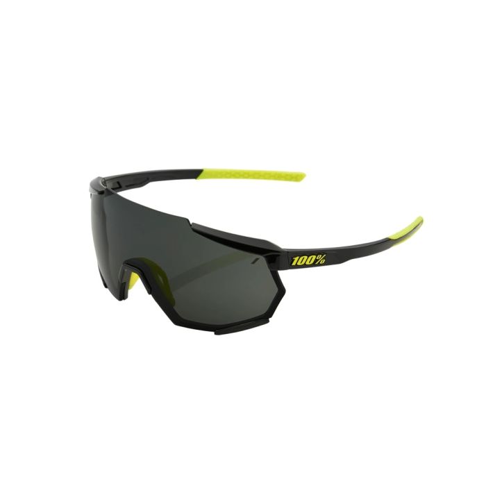 Óculos Ciclismo 100% Racetrap Preto e Flúor