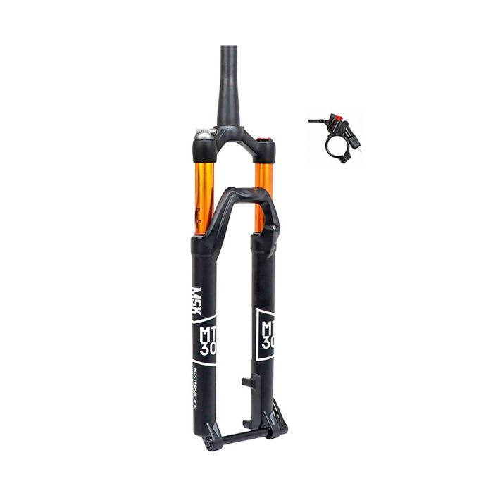 Garfo de Suspensão Mastershock MT-30 Gold Black Air Tapered 