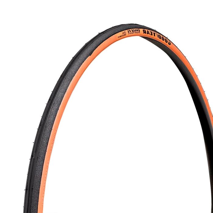 Pneu Speed Goodyear Eagle F1 SuperSport Tubeless Complete 700x25c Preto e Marrom Kevlar