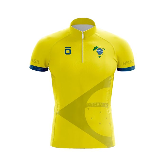Camisa Ciclismo GPX Brasil Amarela