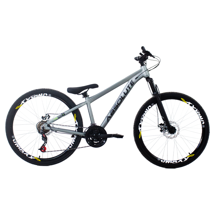 Bicicleta aro 26 Nero  5 do Grau Freeride Absolute 21v Cinza
