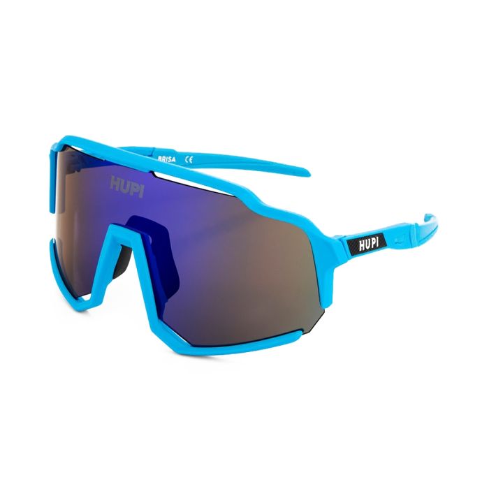 Óculos Ciclismo Hupi Brisa Azul Lente Azul Espelhado