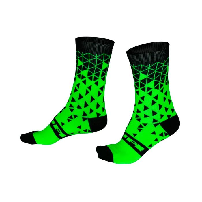 Meia Cano Longo Hupi Tetris Green