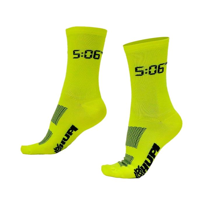 Meia Cano Hupi Longo 5:06 AM - Amarelo