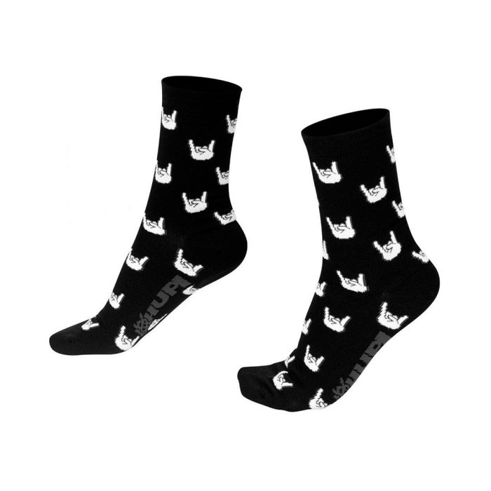 Meia Hupi Rockinho Preto Único