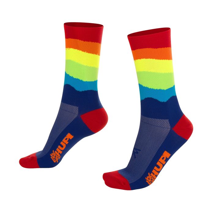 Meia Cano Longo Hupi Multicolor