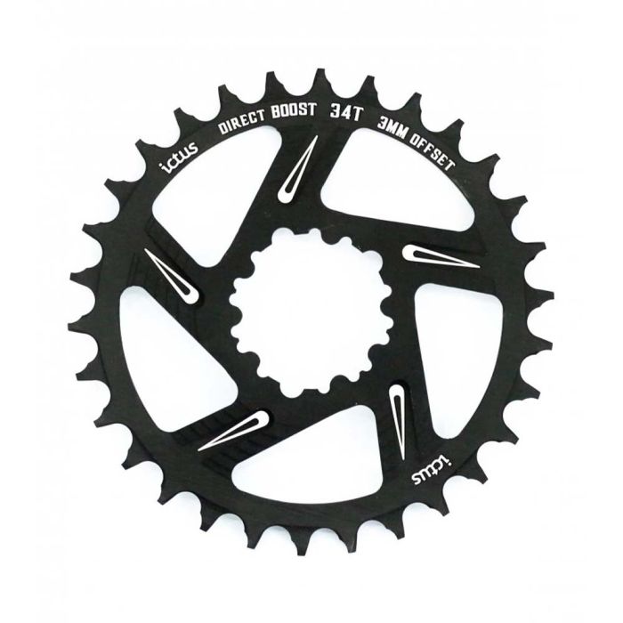 Coroa Ictus Direct 34T Offset 3mm Compatível com Sram