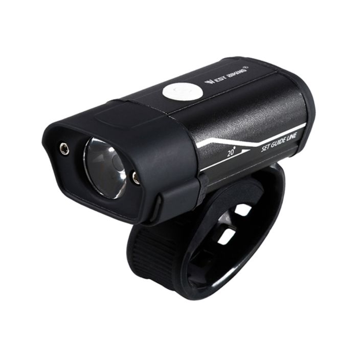 Farol Recarregável Para Bicicleta JYX - 350 lúmens 