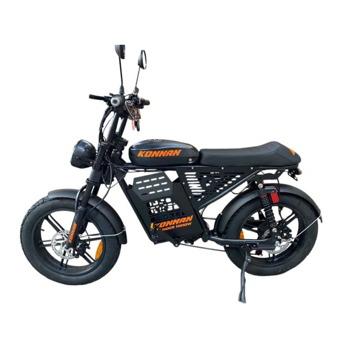Bicicleta El&eacute;trica 1000w Konnan com Acelerador Thunder 48V 18,2Ah Roda Liga leve