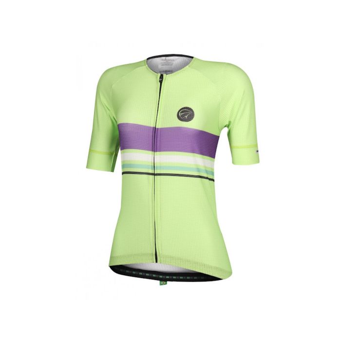 Camisa Ciclismo Feminina Mauro ribeiro Line Verde