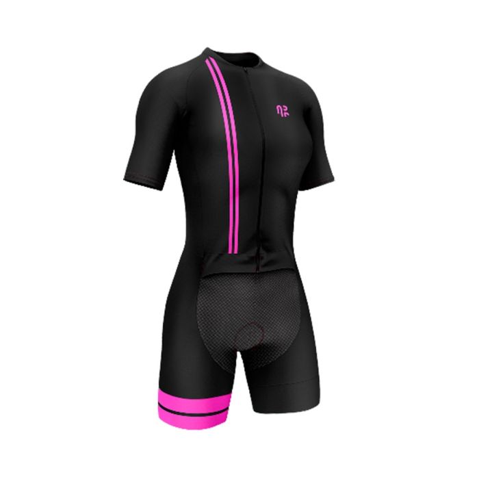 Macaquinho Feminino Triathlon AR Sport Black