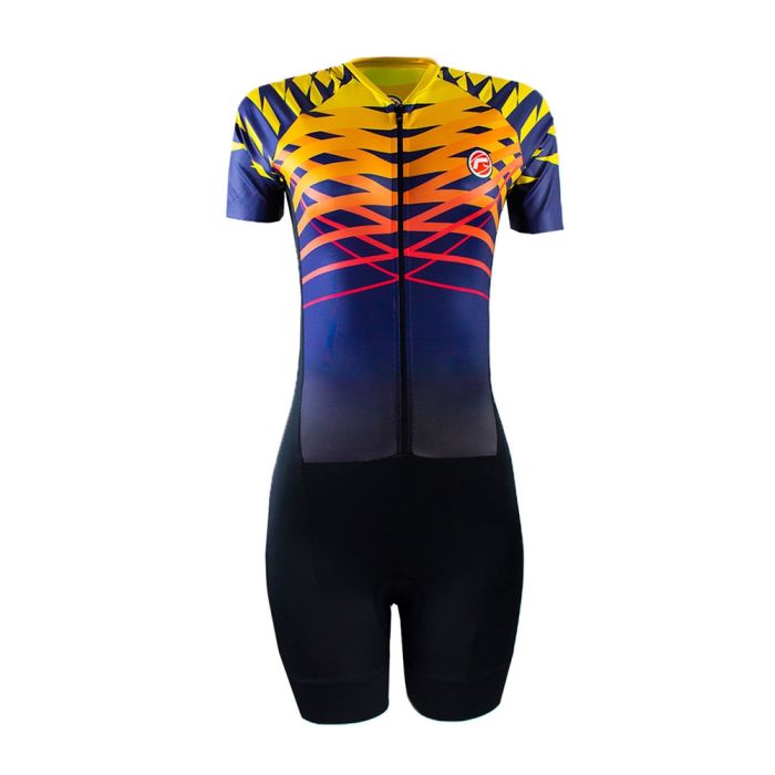 Macaquinho Ciclismo Feminino Barbedo Tigre