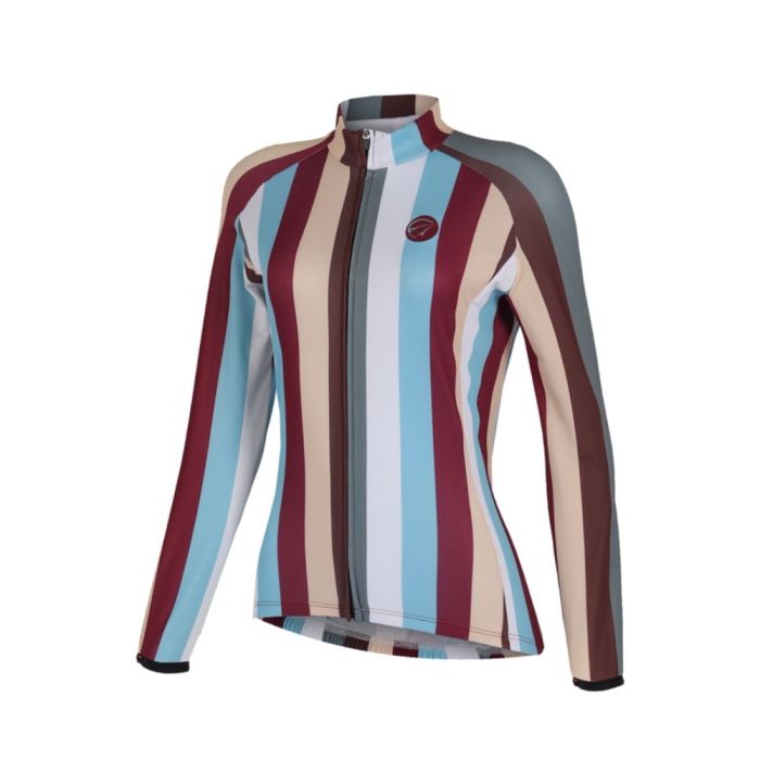 Camisa Ciclismo Feminina Manga Longa Mauro Ribeiro Trace