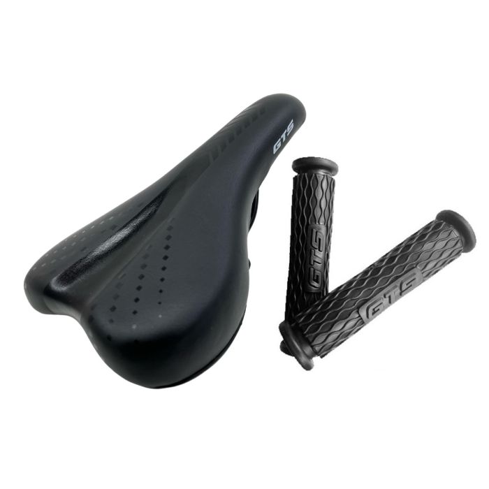 Banco selim Bike Bicicleta Mtb speed com Carrinho Gts + Manoplas