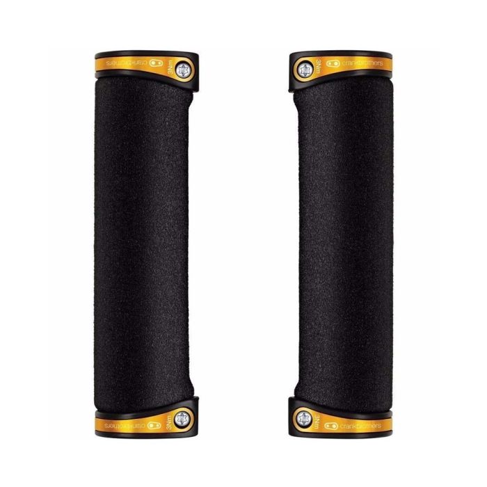 Manopla Crank Brothers Cobalt 130mm Dourada