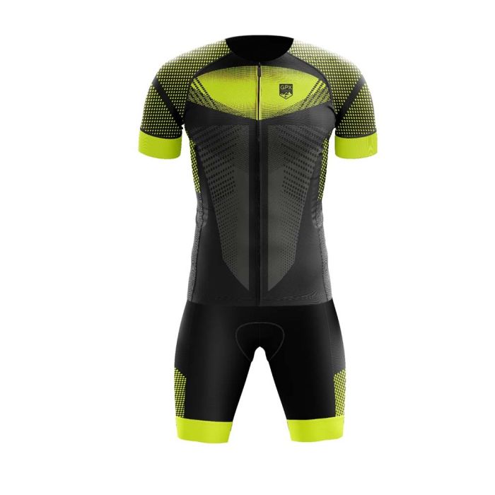 Conjunto Ciclismo Bretelle e Camisa GPX Elite Matrix- GEL