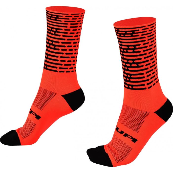 Meia Cano Longo Hupi Biometria Laranja