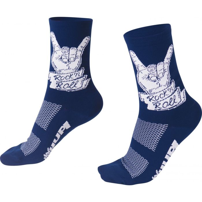 Meia Cano Longo Hupi Rock N' Roll - Azul Marinho