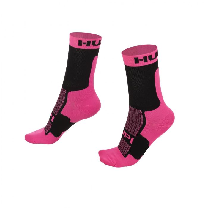 Meia Cano Longo Hupi Ultra Rosa