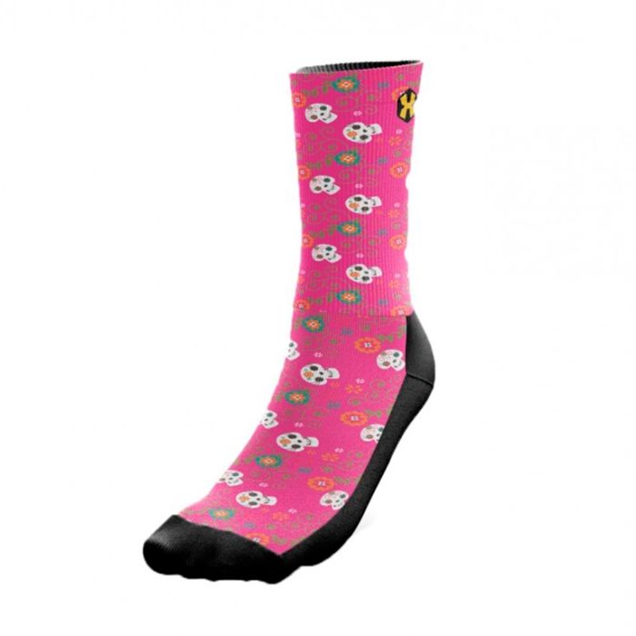 Meia Cano Longo Pop Sox Los Muertos