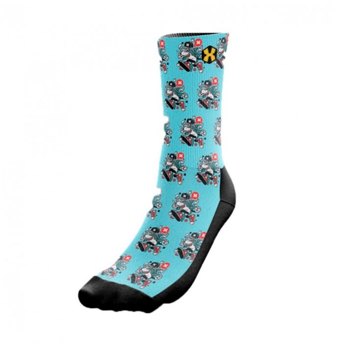 Meia Cano Longo Pop Sox Sharkid