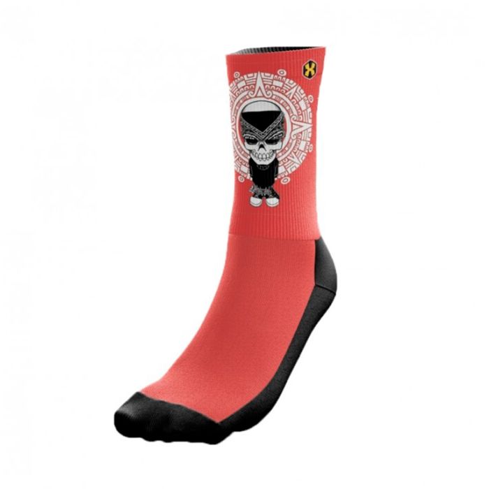 Meia Cano Longo Pop Sox Skullbro