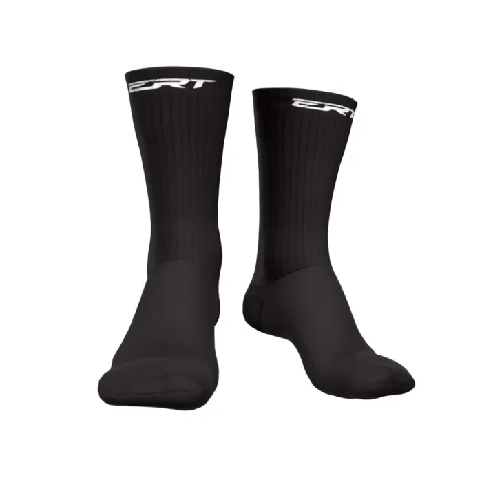 Meia ERT World Tour Preta Cano Médio